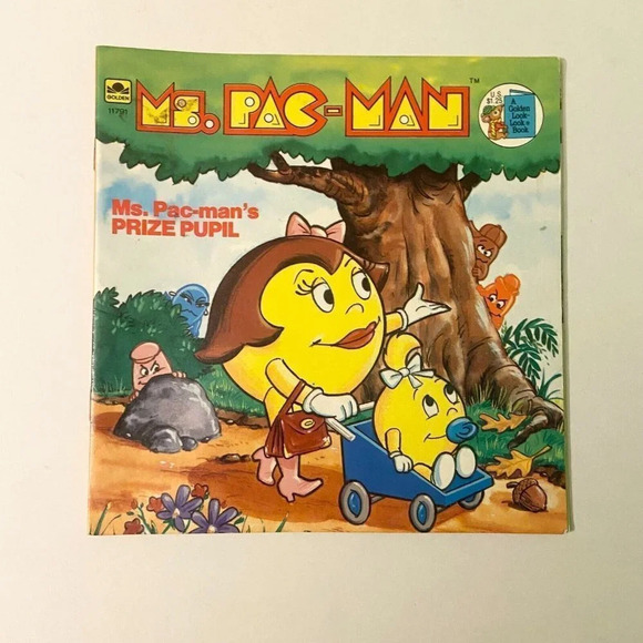 Vintage 1983 Ms Pac Mans Prize Pupil Paperback By John Albano  Damaged - Picture 1 of 16